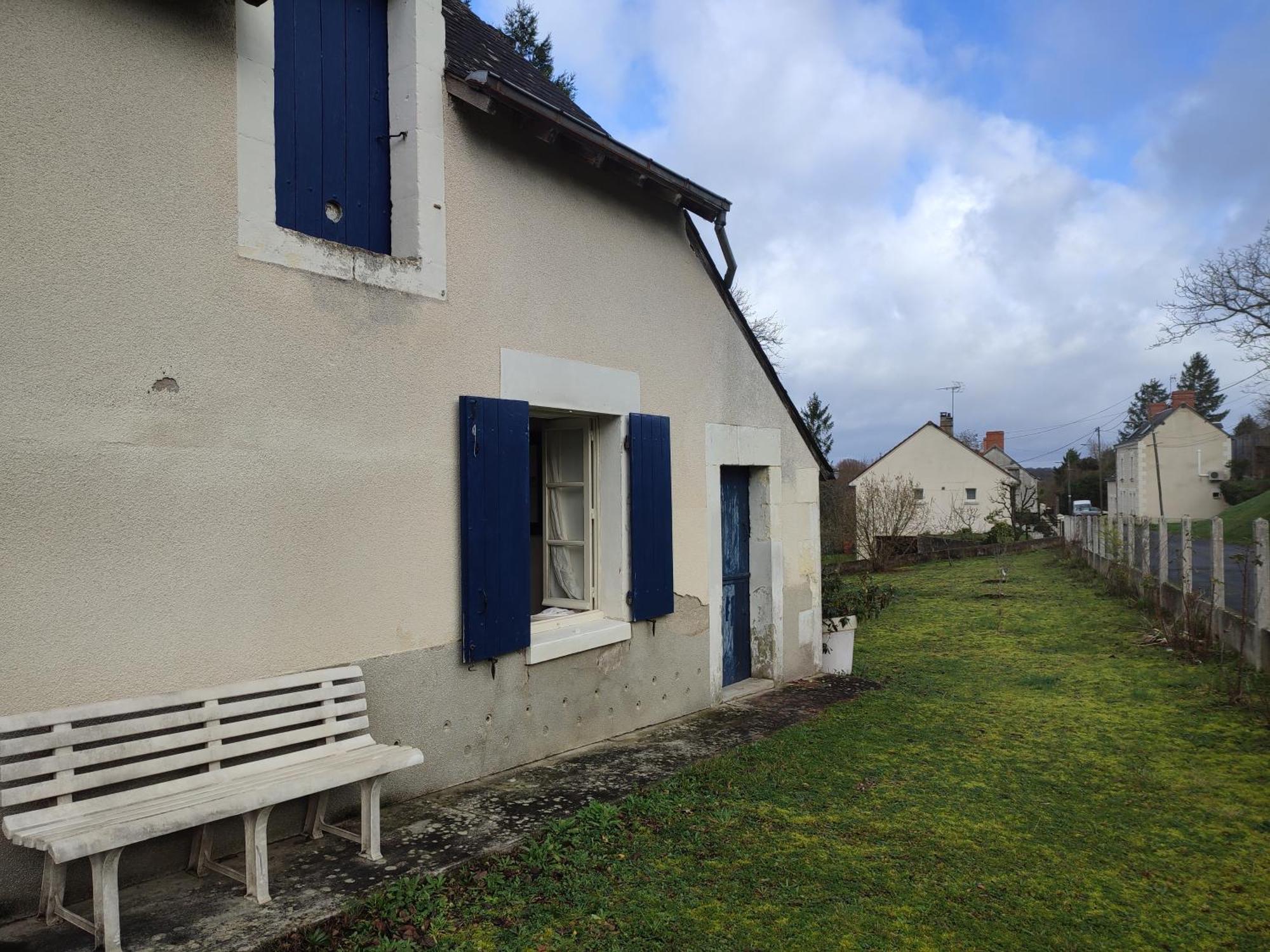 Maison Plain Pied, 2 Chambres, Longere Typique , Fraiche, Dans Bourg Avec Tous Commerces Luçay-le-Mâle Zewnętrze zdjęcie