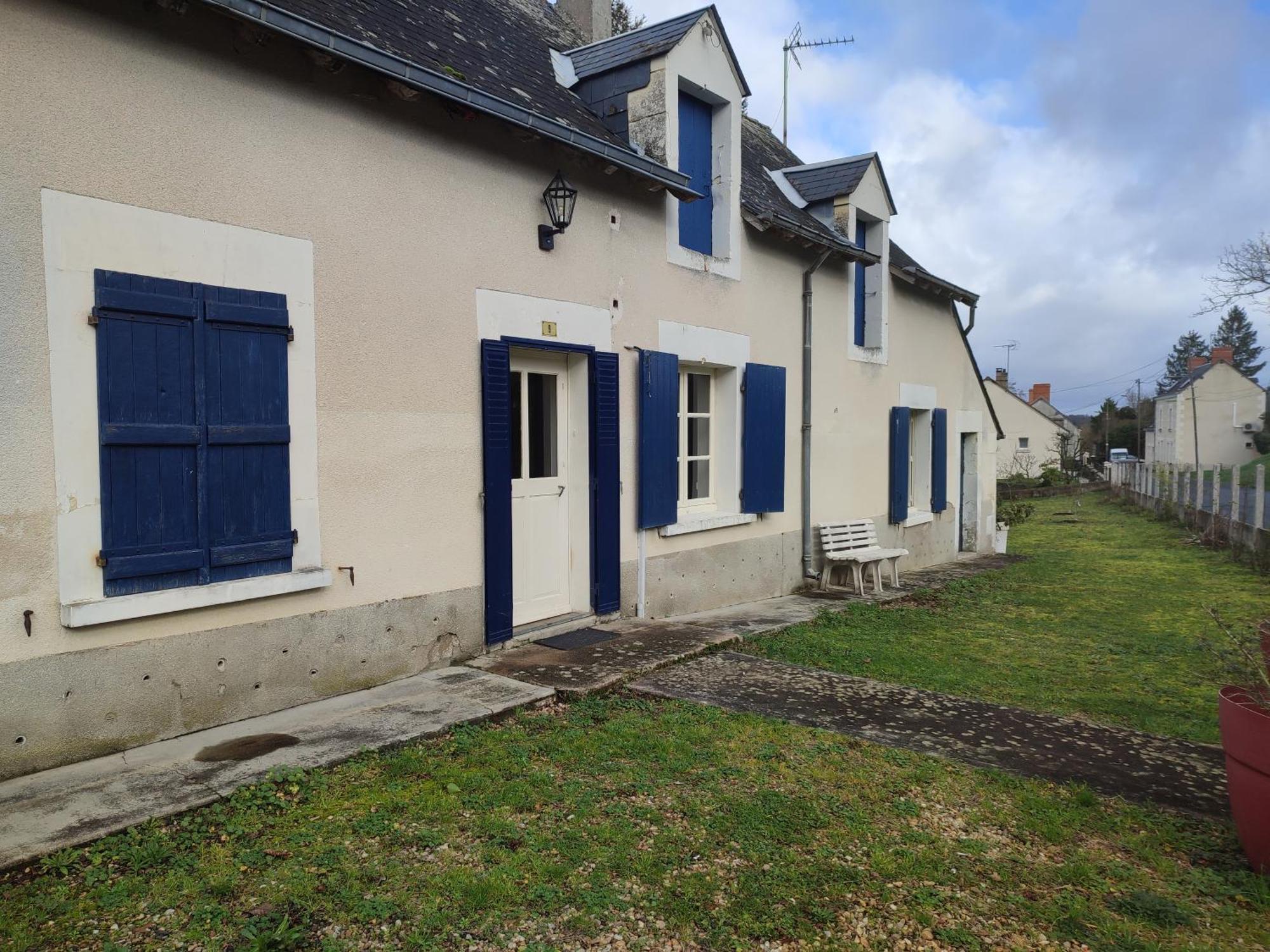 Maison Plain Pied, 2 Chambres, Longere Typique , Fraiche, Dans Bourg Avec Tous Commerces Luçay-le-Mâle Zewnętrze zdjęcie