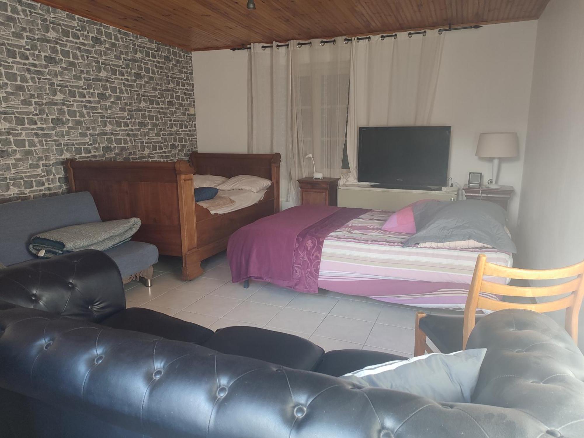 Maison Plain Pied, 2 Chambres, Longere Typique , Fraiche, Dans Bourg Avec Tous Commerces Luçay-le-Mâle Zewnętrze zdjęcie